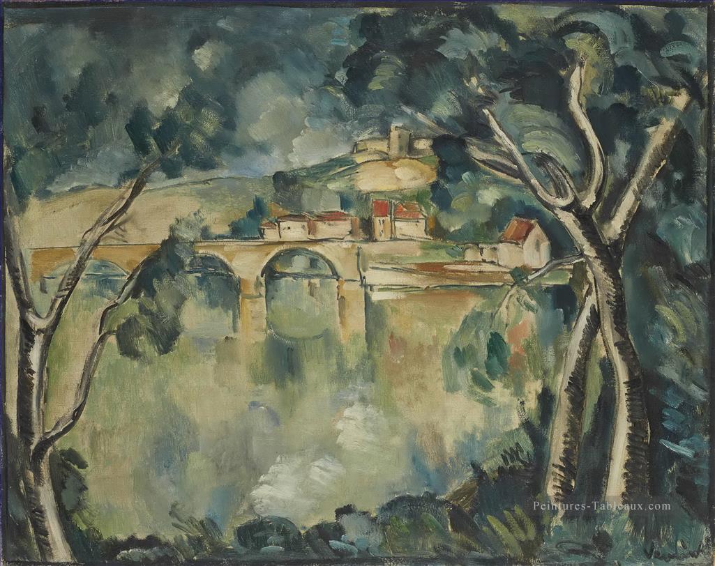 La Seine à Andelys Maurice de Vlaminck Peintures à l'huile